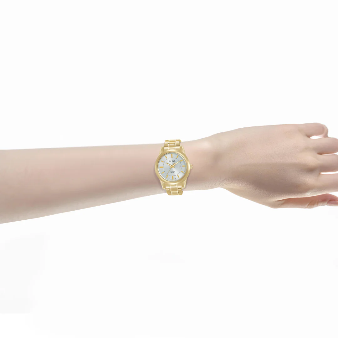 ALBA AH7EE6X PRESTIGE QUARTZ 3 HANDS DATE WOMEN WATCH - Image 3