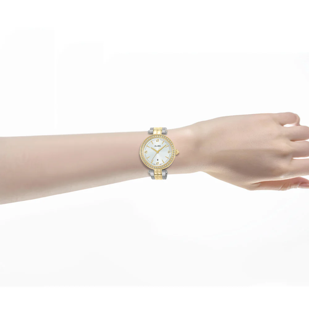 ALBA AH7EG4X FASHION QUARTZ 3 HANDS DATE WOMEN WATCH - Image 3
