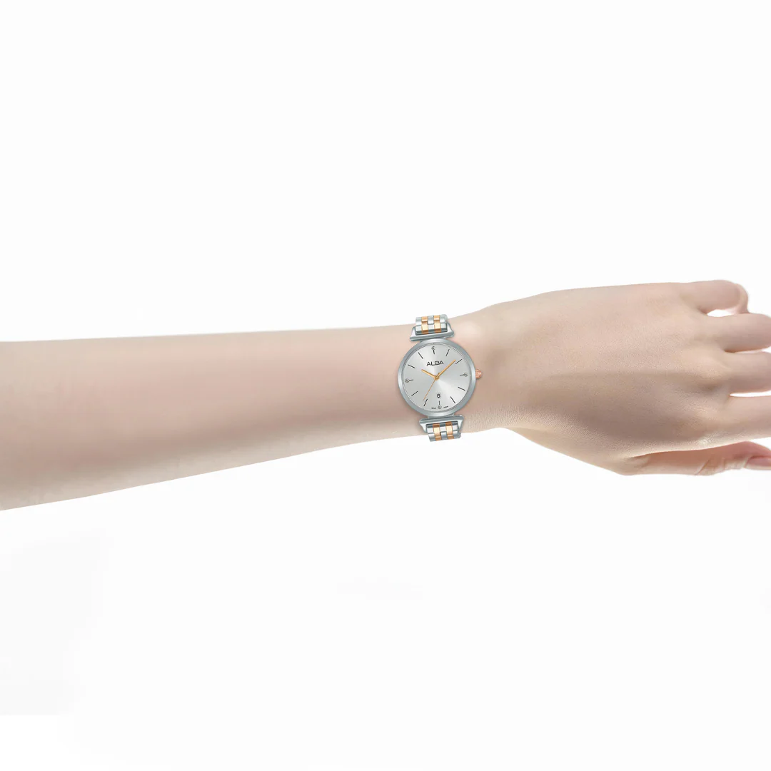 ALBA AH7EN3X FASHION QUARTZ 3 HANDS DATE WOMEN WATCH - Image 4