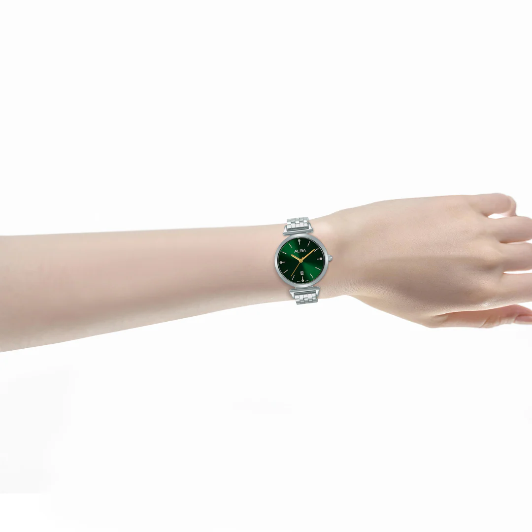 ALBA AH7EN9X FASHION QUARTZ 3 HANDS DATE WOMEN WATCH - Image 3