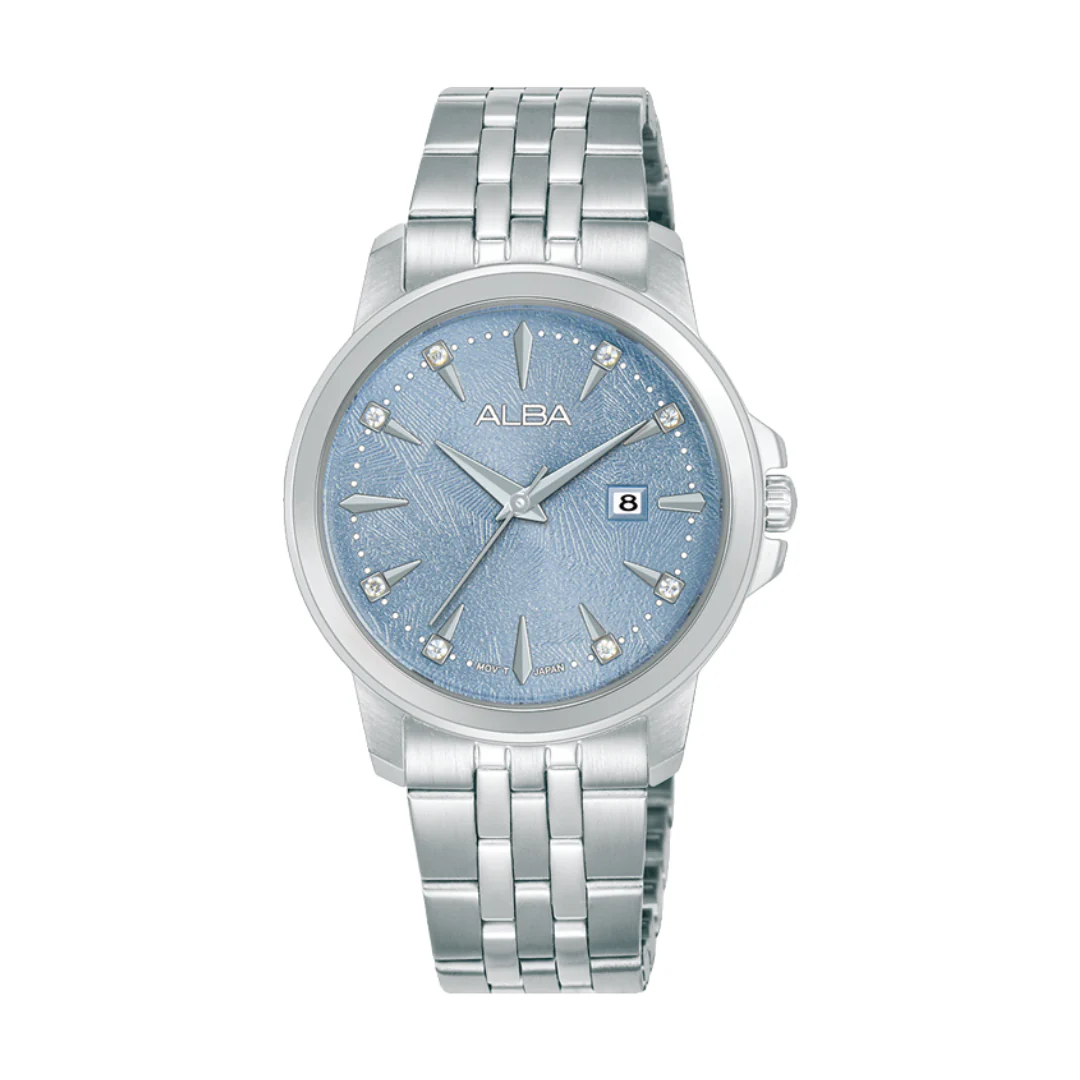 ALBA AH7EY1X FASHION QUARTZ 3 HANDS DATE WOMEN WATCH