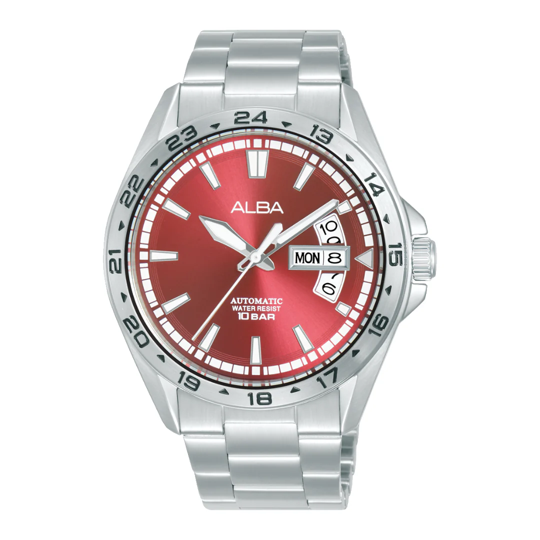 ALBA AL4477X MECHANICAL STAINLESS STEEL MEN WATCH