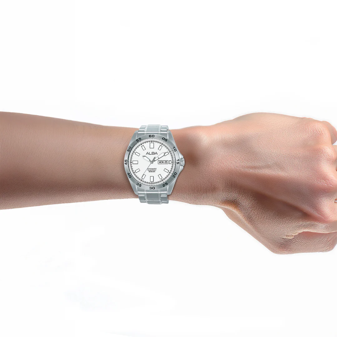 ALBA AL4753X MECHANICAL STAINLESS STEEL MEN WATCH - Image 5
