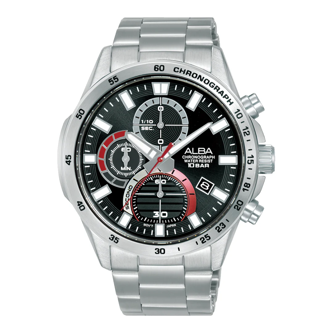 ALBA AM3969X ACTIVE QUARTZ CHRONOGRAPH MEN WATCH