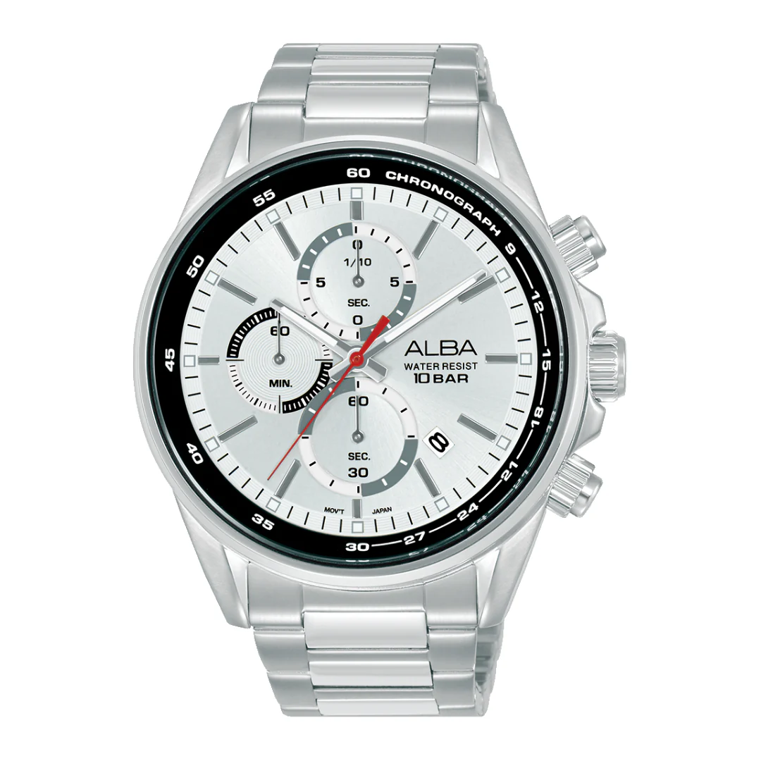 ALBA AM3A51X ACTIVE QUARTZ CHRONOGRAPH MEN WATCH