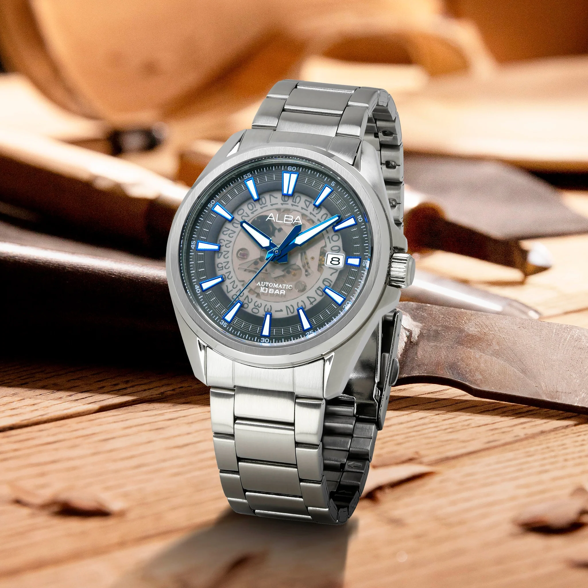 ALBA AU4033X MECHANICAL MEN WATCH - Image 2