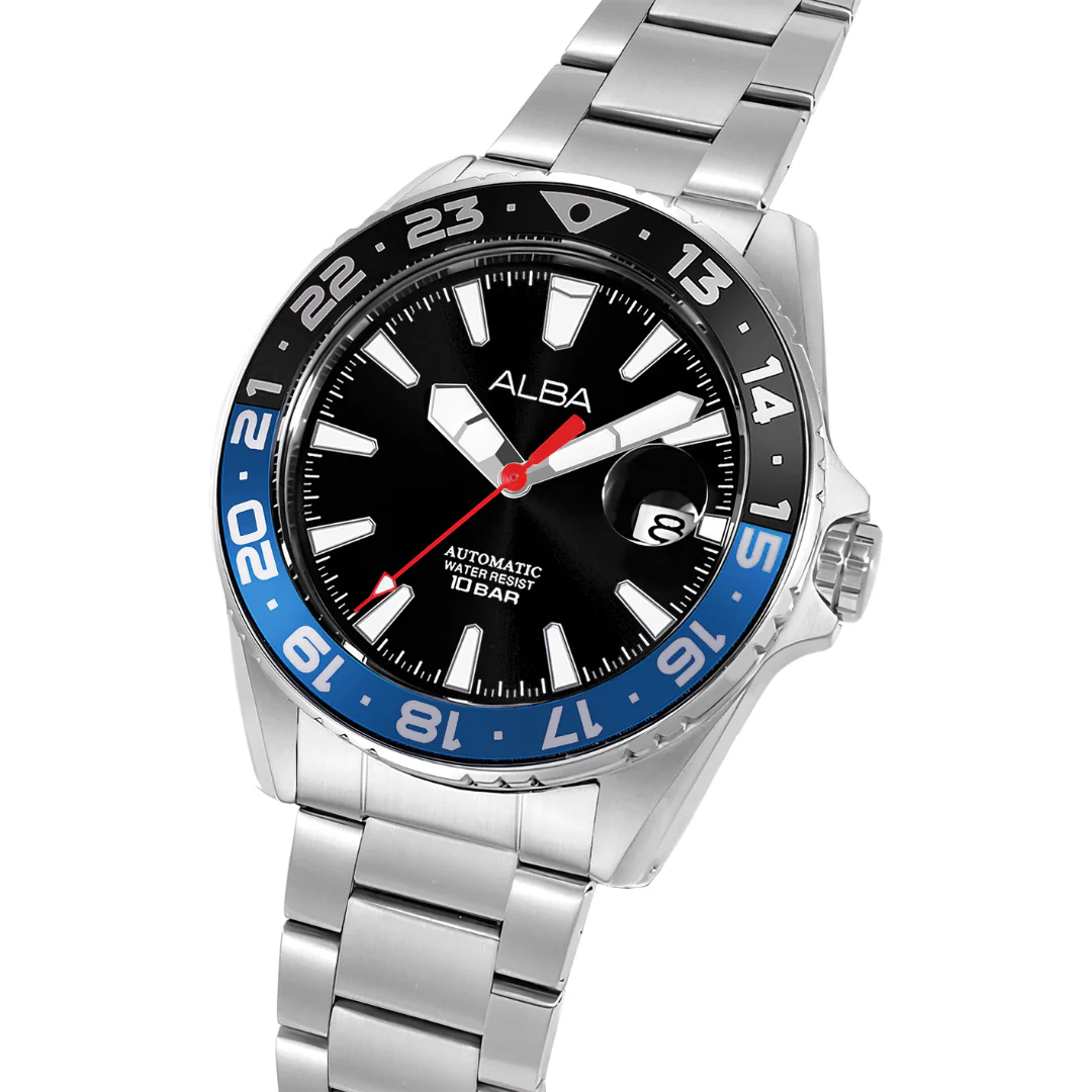 ALBA AU4071X MECHANICAL STAINLESS STEEL MEN WATCH - Image 2