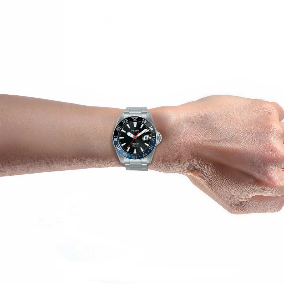 ALBA AU4071X MECHANICAL STAINLESS STEEL MEN WATCH - Image 3
