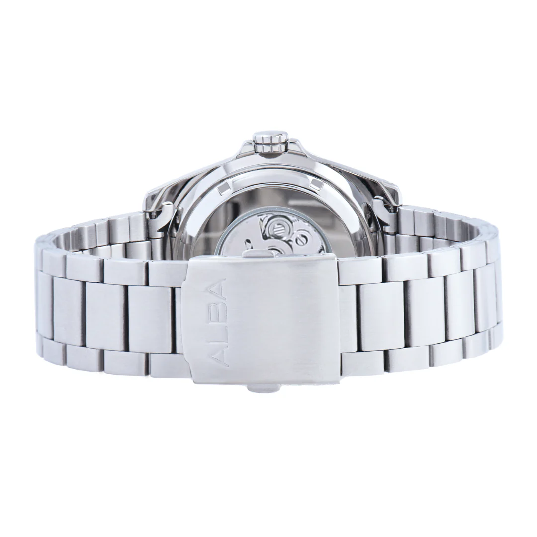 ALBA AU4071X MECHANICAL STAINLESS STEEL MEN WATCH - Image 5