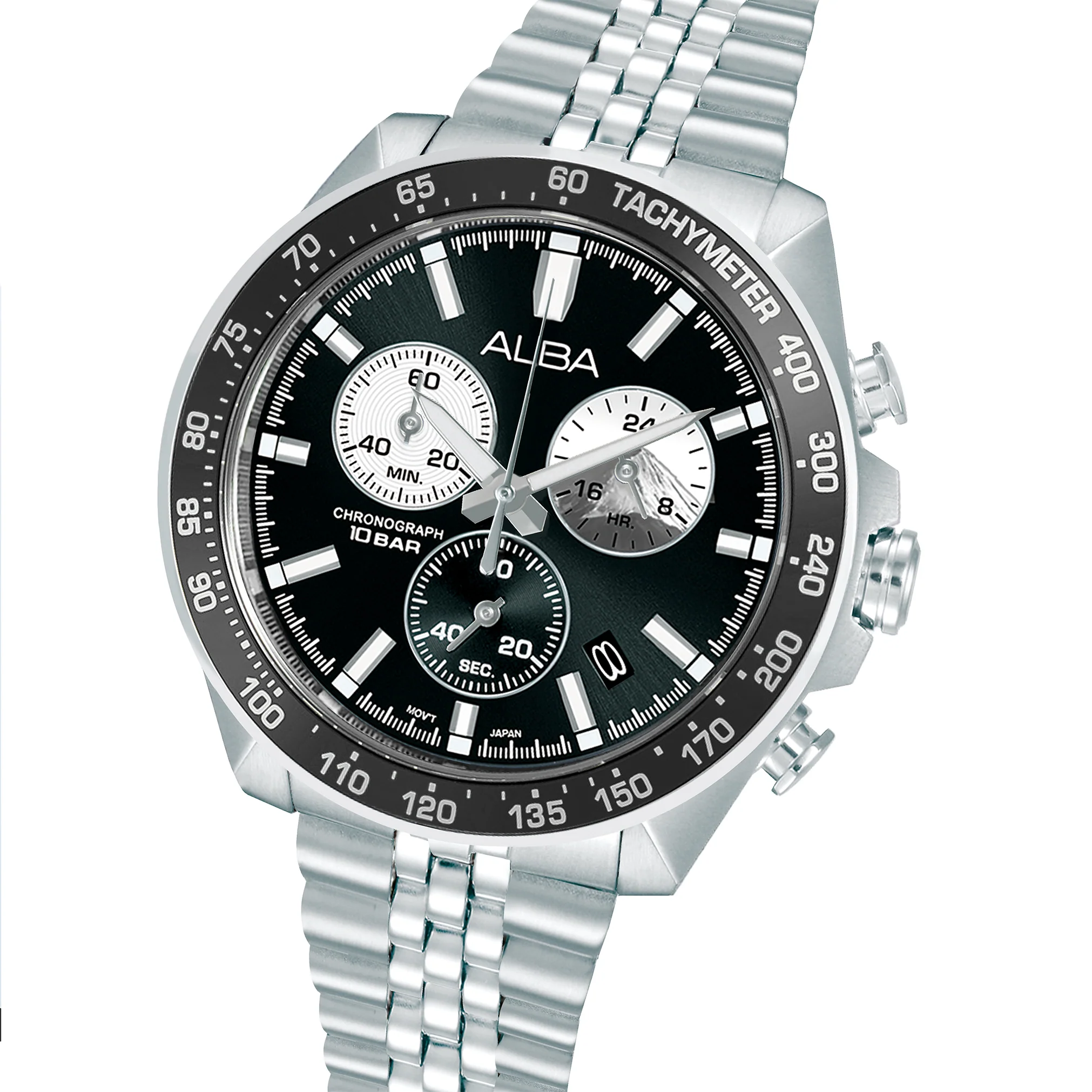 ALBA AX7025X SIGNA QUARTZ CHRONOGRAPH MEN WATCH - Image 3
