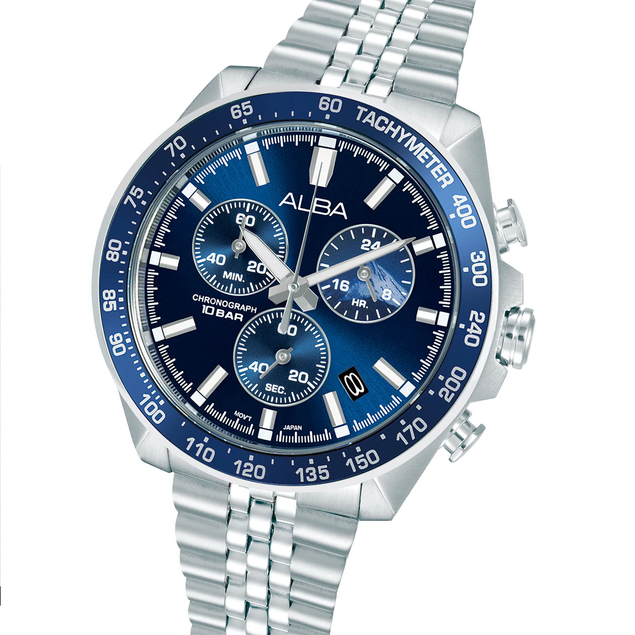 ALBA AX7027X SIGNA QUARTZ CHRONOGRAPH MEN WATCH - Image 3