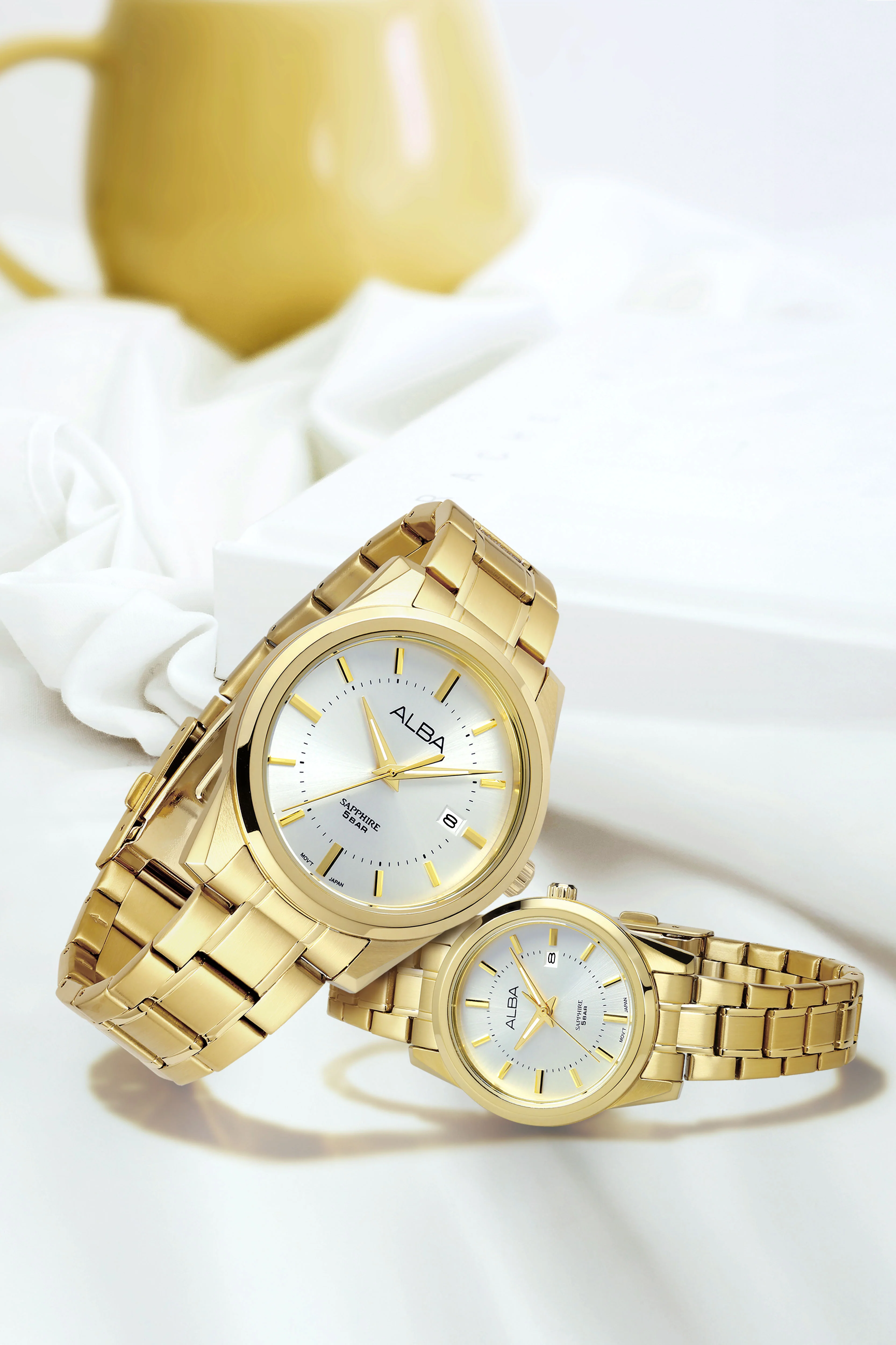 ALBA AS9V18X PRESTIGE QUARTZ 3 HANDS DATE MEN WATCH - Image 5