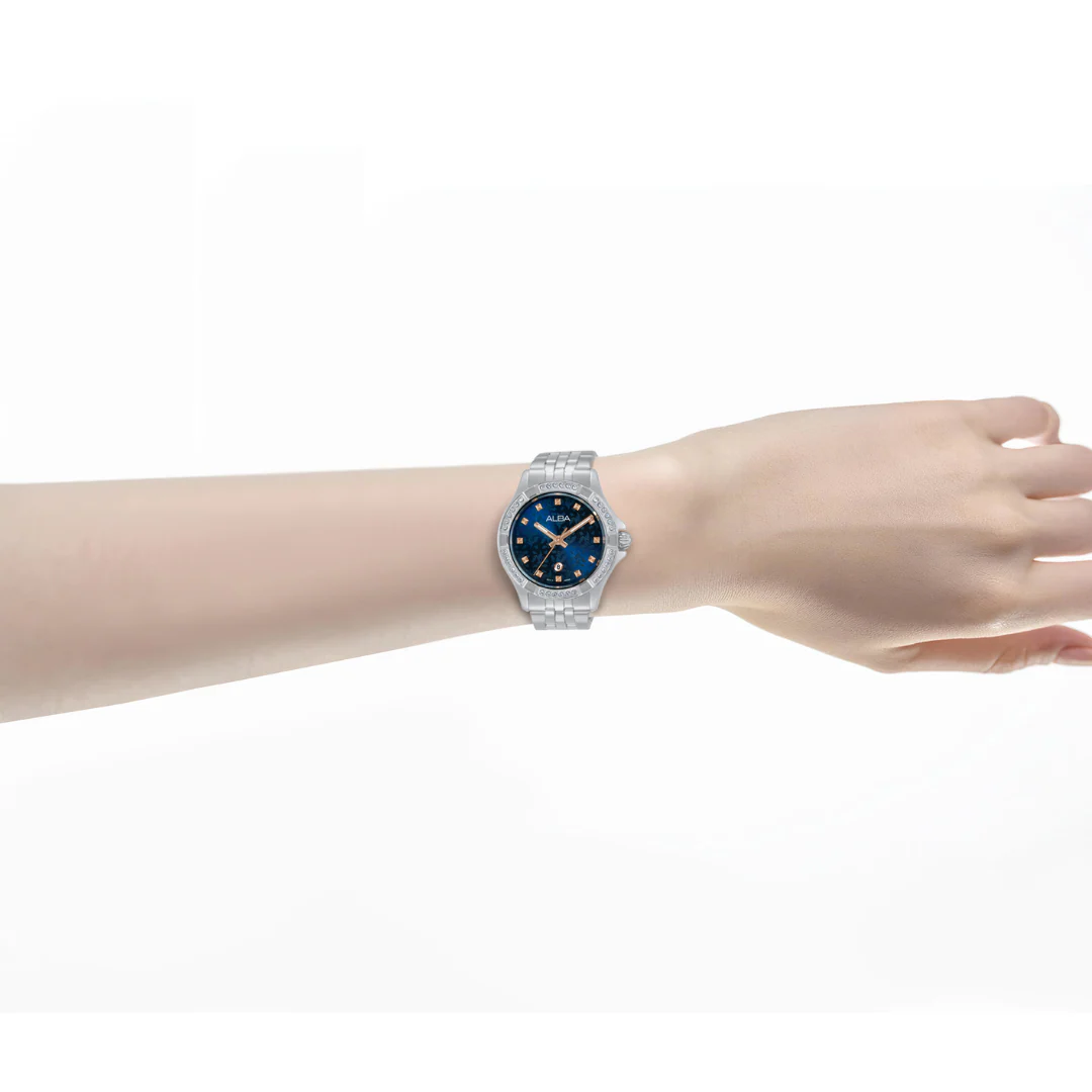 ALBA AH7ED9X SIGNA QUARTZ 3 HANDS DATE WOMEN WATCH - Image 3