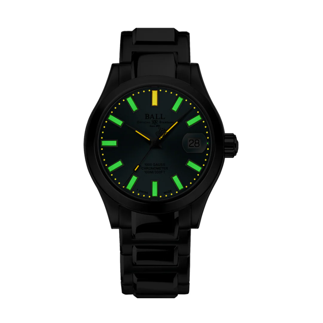 BALL ENGINEER III NL9616C-S1C-IBE MARVELIGHT CHRONOMETER MEN WATCH - Image 2