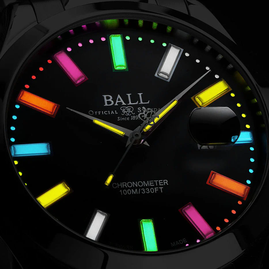 BALL ENGINEER III NM9026C-S28C-BK MARVELIGHT CHRONOMETER CARING EDITION MEN WATCH - Image 5