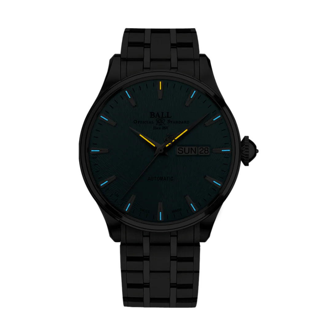 BALL TRAINMASTER NM2080D-S2J-IBE ETERNITY MEN WATCH - Image 2