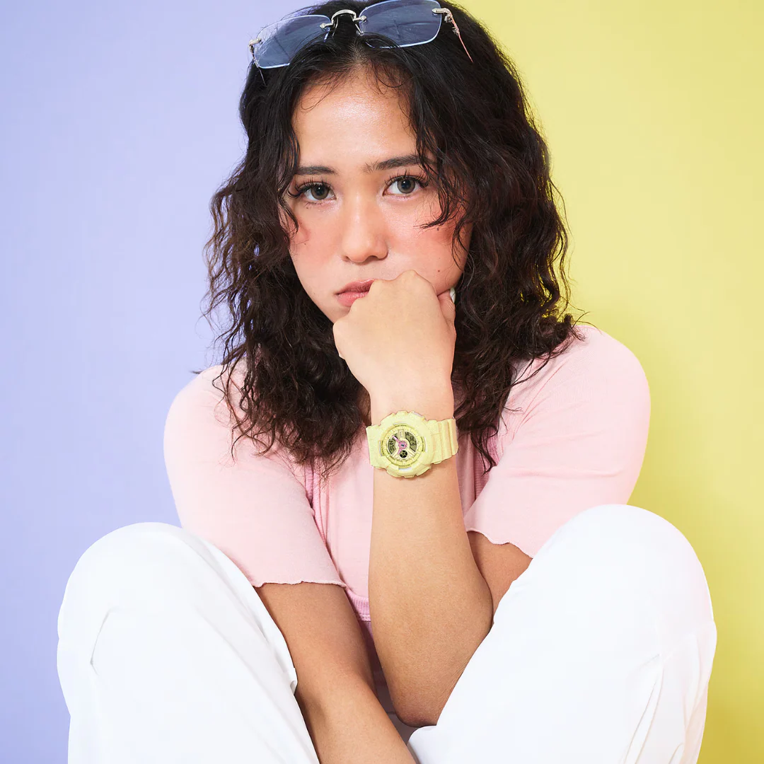 CASIO BABY-G BA-110AH-9ADR ANALOG-DIGITAL YELLOW WATCH - Image 4