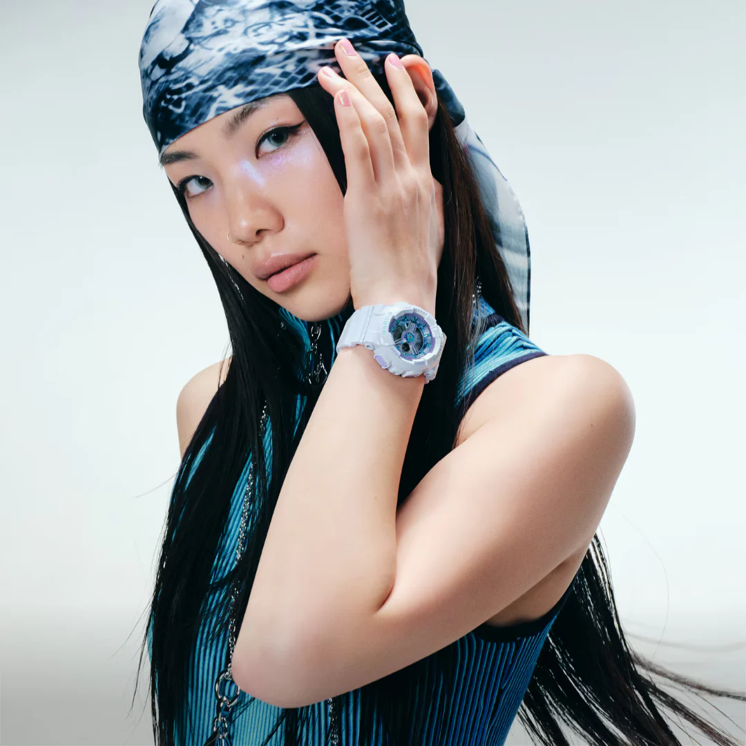 CASIO BABY-G BA-110MC-7ADR ANALOG-DIGITAL WHITE WOMEN WATCH - Image 3