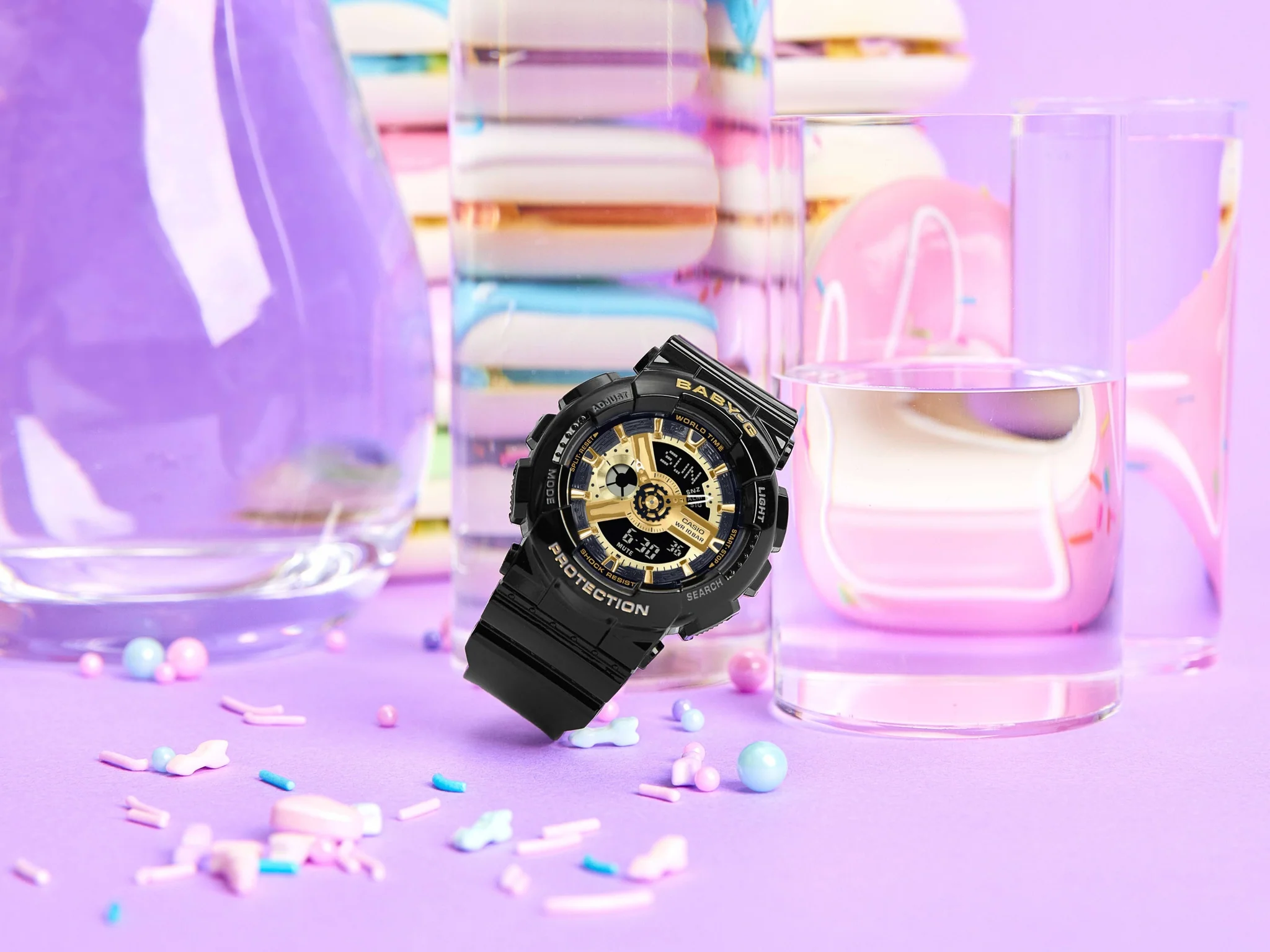 CASIO BABY-G BA-110X-1ADR ANALOG-DIGITAL BLACK WATCH - Image 7