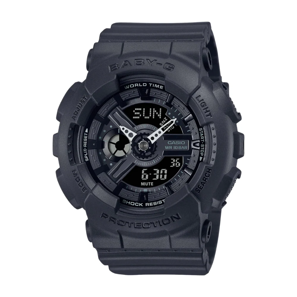 CASIO BABY-G BA-110XBC-1ADR ANALOG-DIGITAL BLACK WATCH