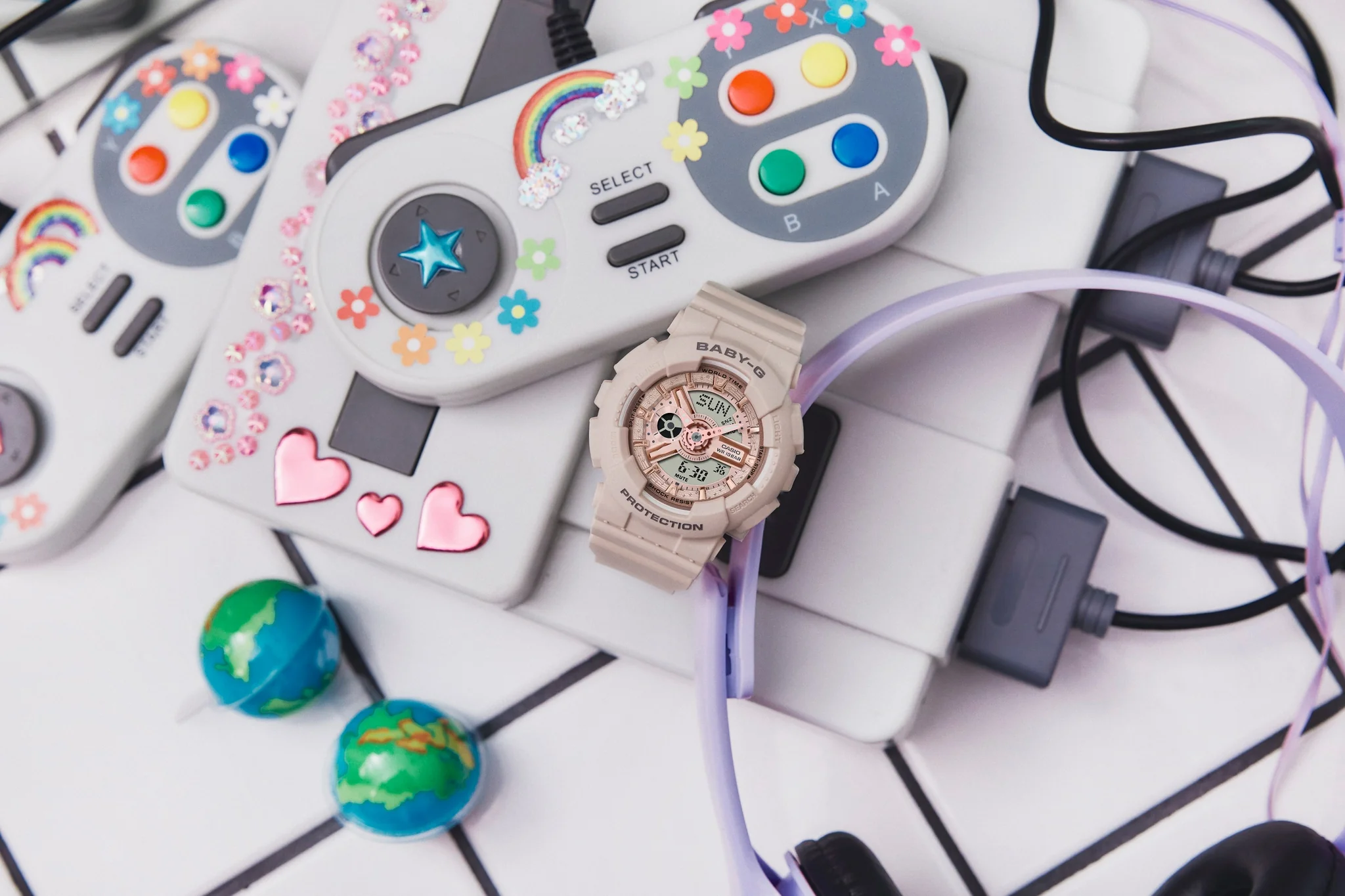 CASIO BABY-G BA-110XCP-4ADR ANALOG-DIGITAL BEIGE WATCH - Image 2