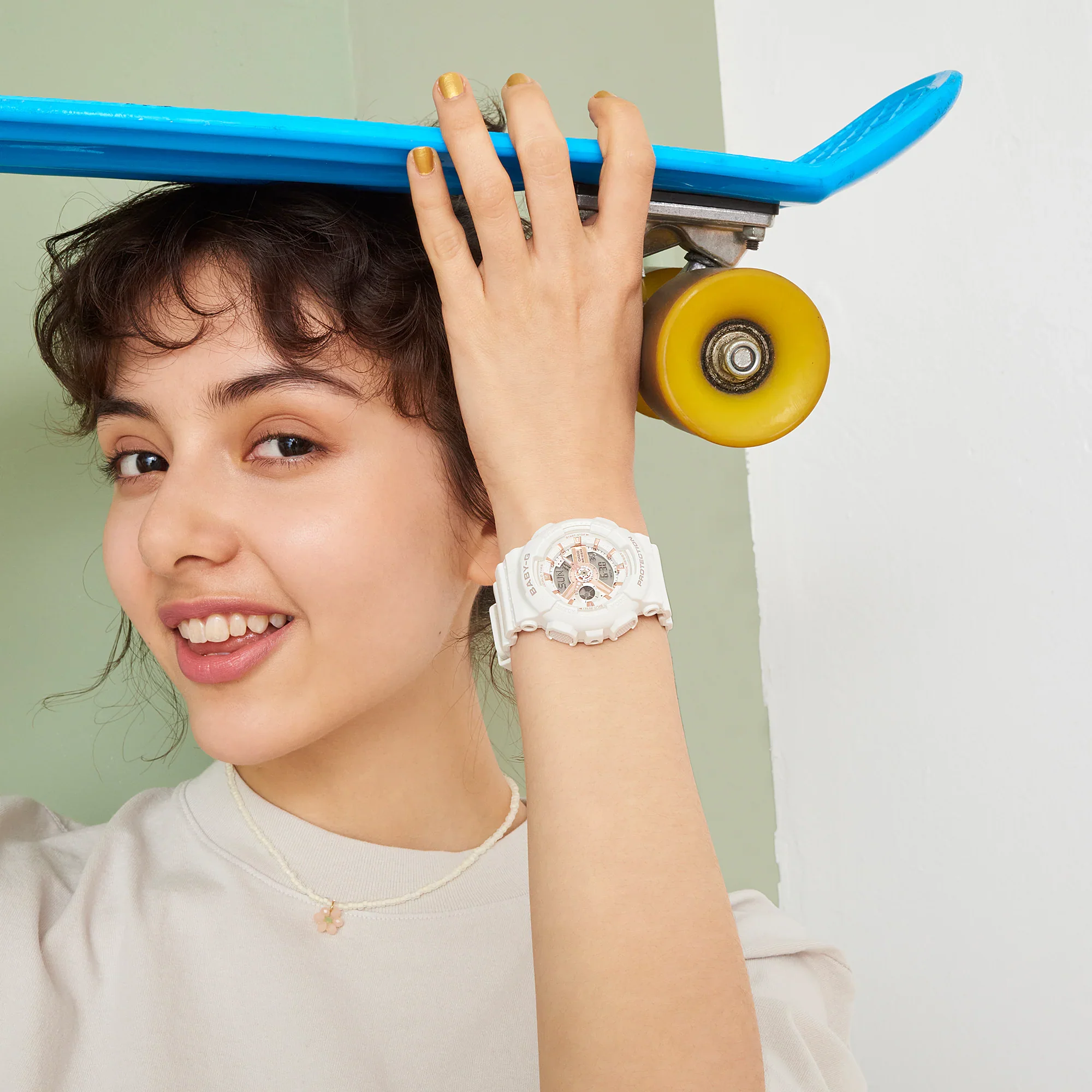 CASIO BABY-G BA-110XRG-7ADR ANALOG-DIGITAL WHITE WATCH - Image 5