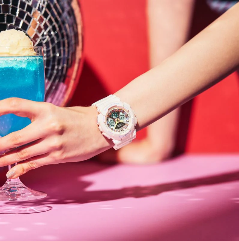 CASIO BABY-G BA-130PM-4ADR ANALOG-DIGITAL PINK WATCH - Image 3