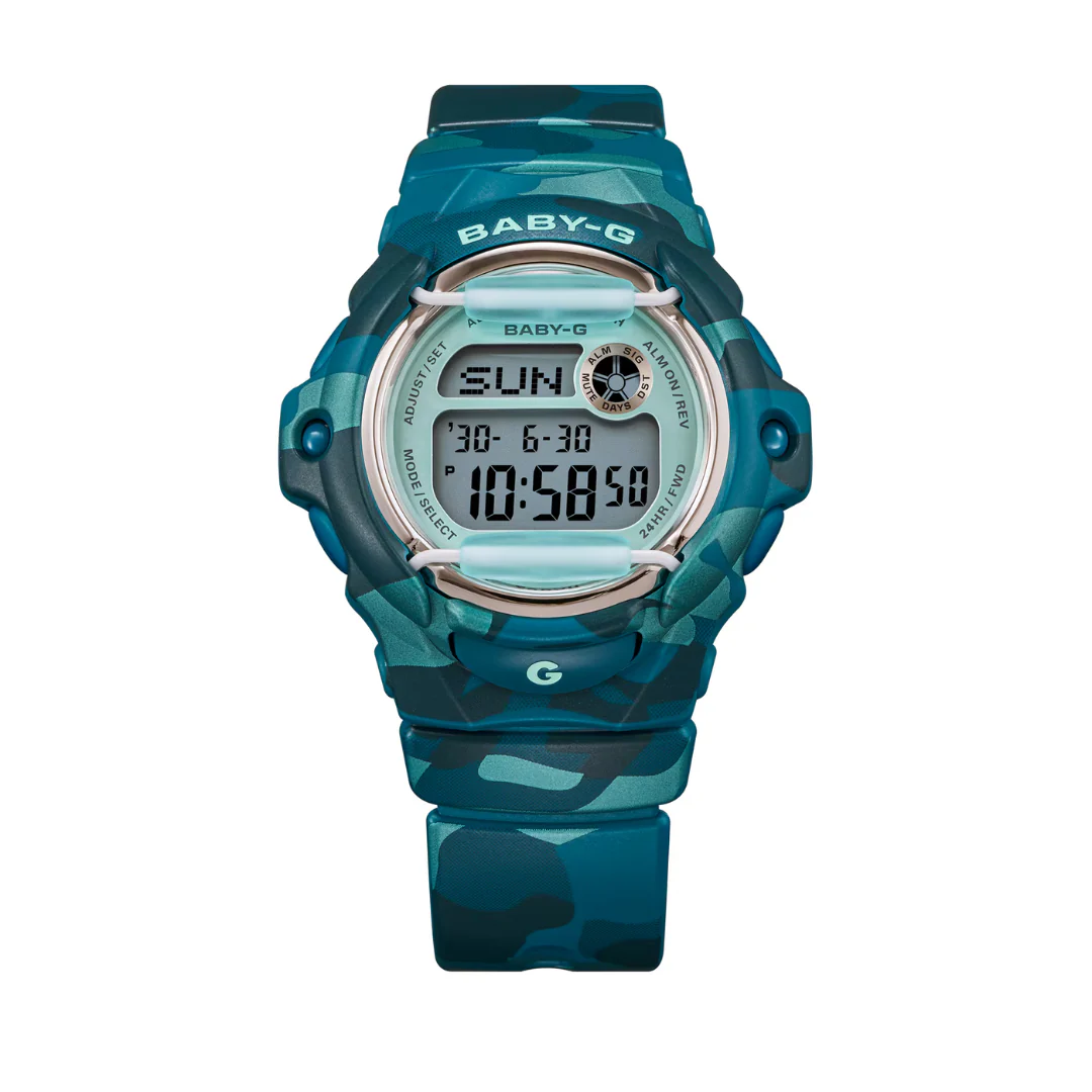 CASIO BABY-G BG-169CM-2DR BOLD CAMO DIGITAL WATCH - Image 4