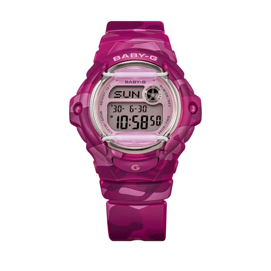 CASIO BABY-G BG-169CM-4DR BOLD CAMO DIGITAL WATCH - Image 4