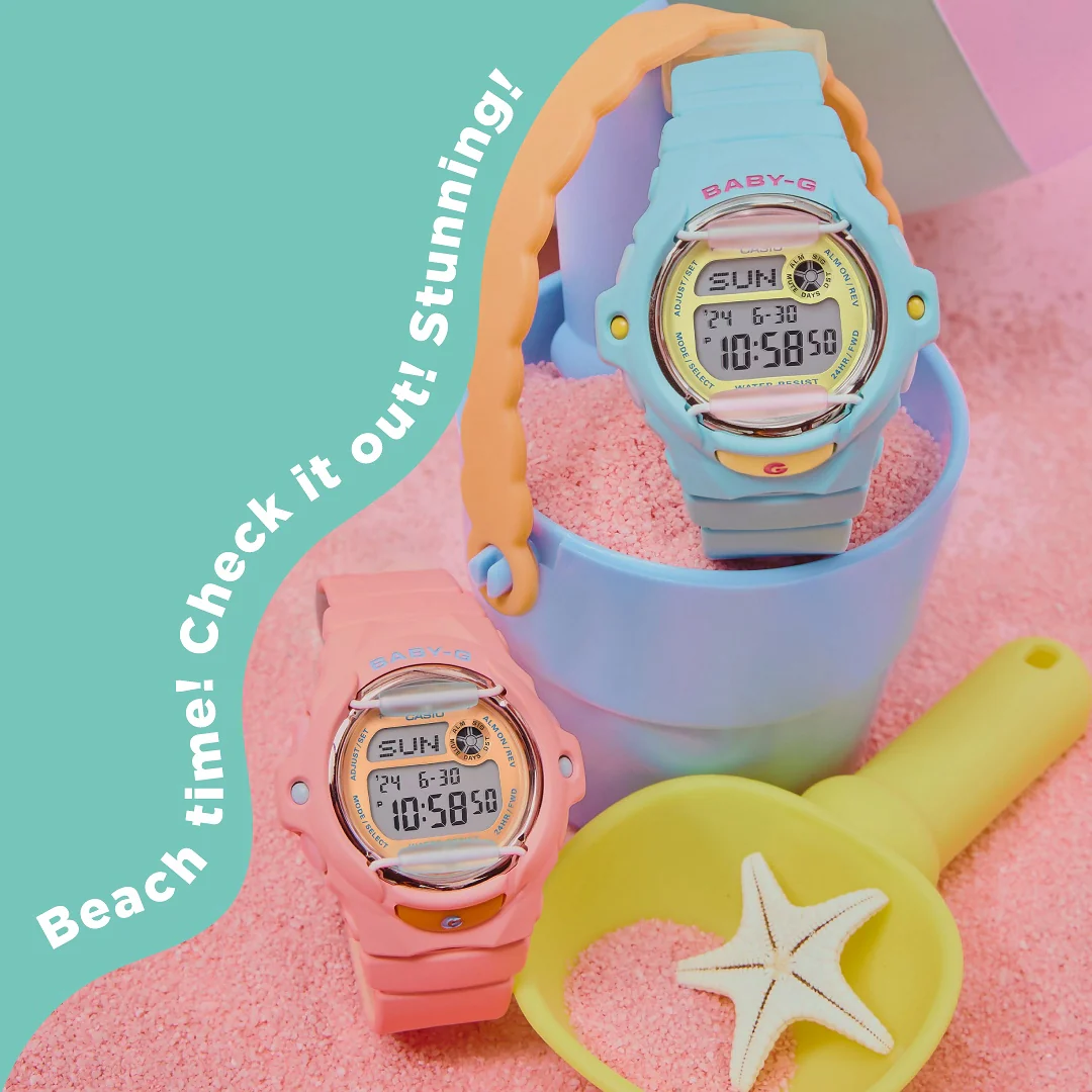 CASIO BABY-G BG-169PB-2DR DIGITAL BLUE WOMEN WATCH - Image 5