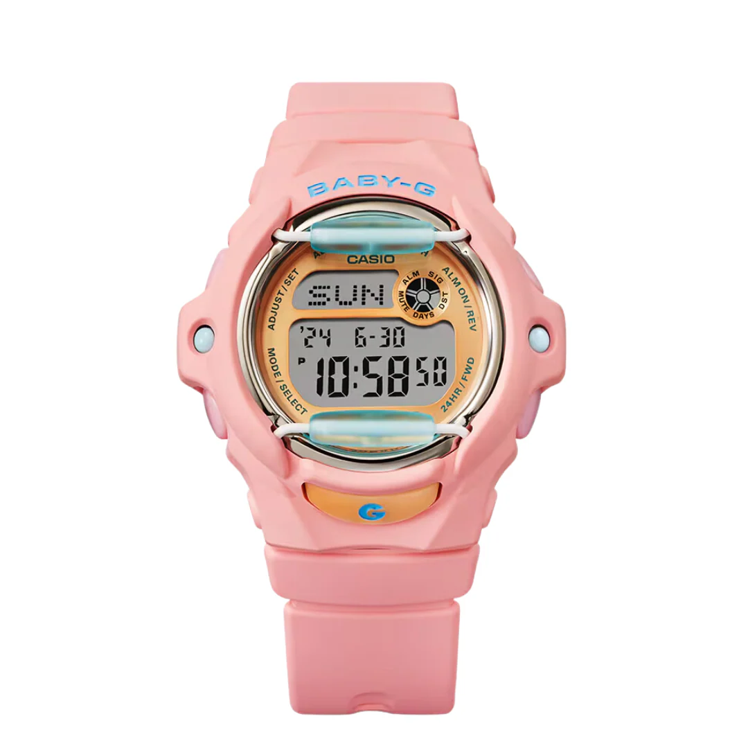 CASIO BABY-G BG-169PB-4DR DIGITAL CORAL PINK WOMEN WATCH - Image 2