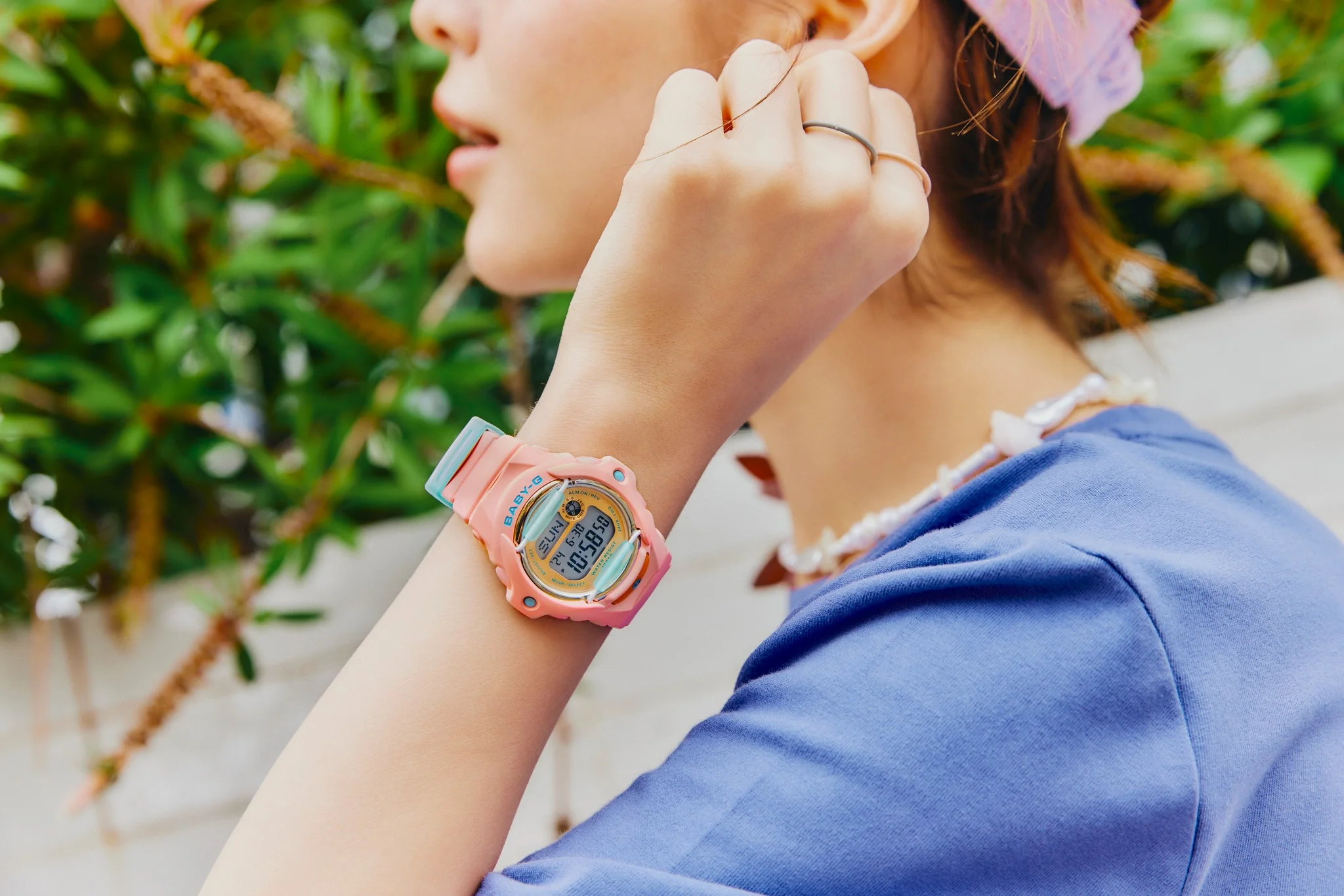 CASIO BABY-G BG-169PB-4DR DIGITAL CORAL PINK WOMEN WATCH - Image 5