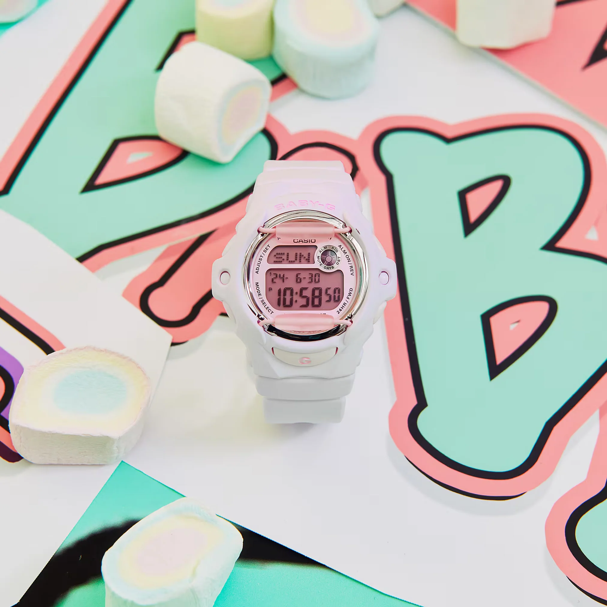 CASIO BABY-G BG-169U-4BDR DIGITAL PINK WOMEN WATCH - Image 2