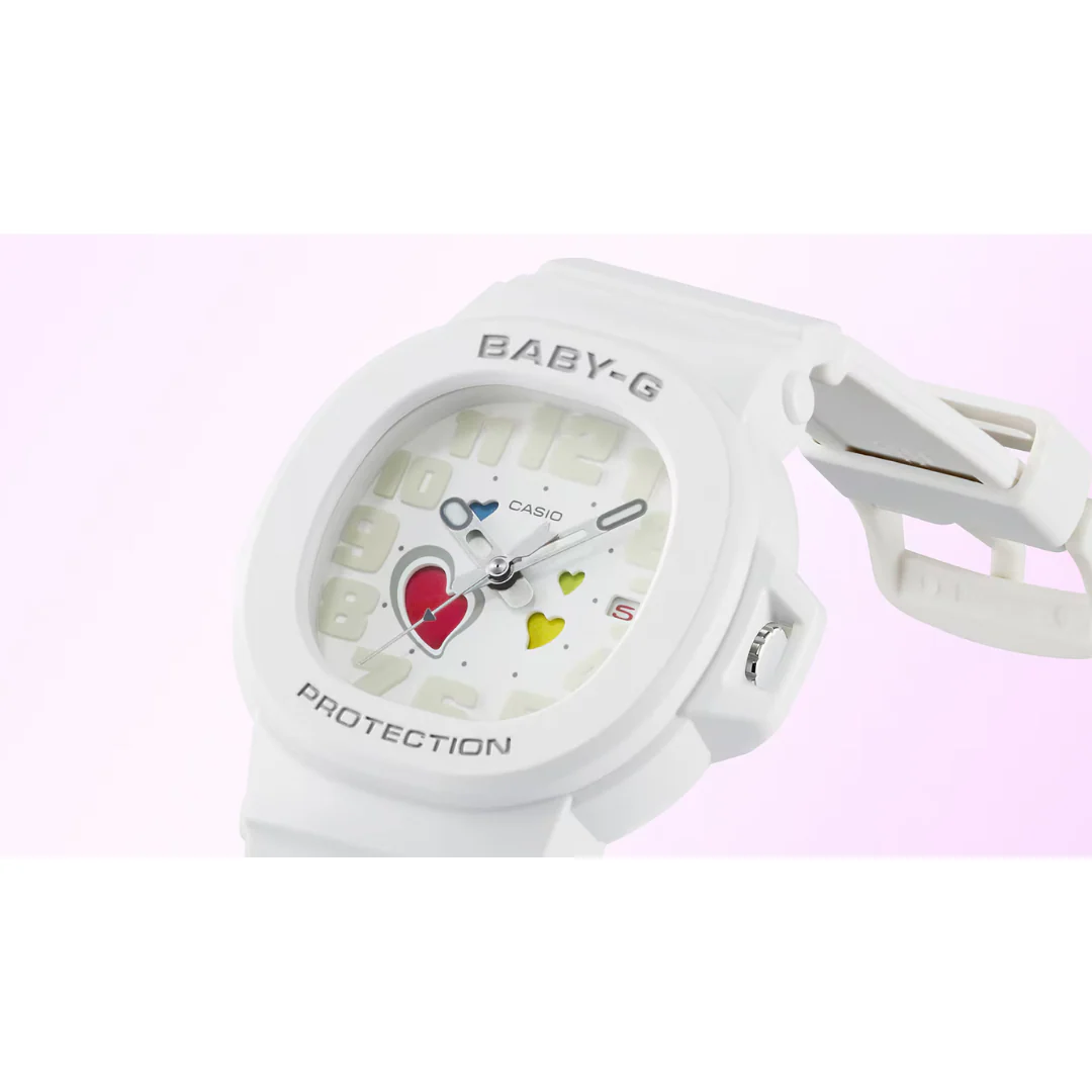 CASIO BABY-G BGA-10-3ADR PLAYFUL HEARTS ANALOG WOMEN WATCH - Image 6