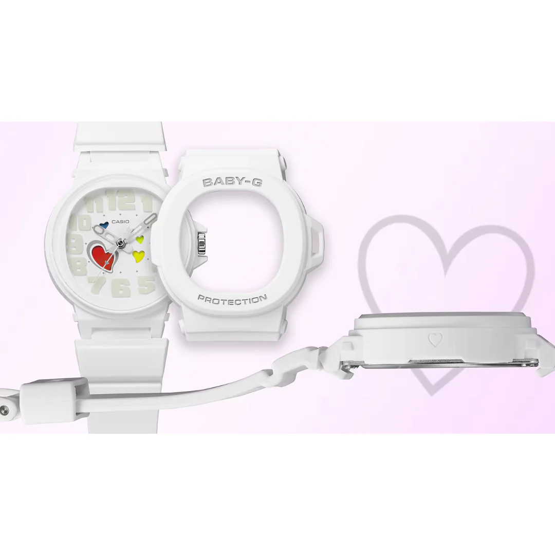 CASIO BABY-G BGA-10-3ADR PLAYFUL HEARTS ANALOG WOMEN WATCH - Image 7