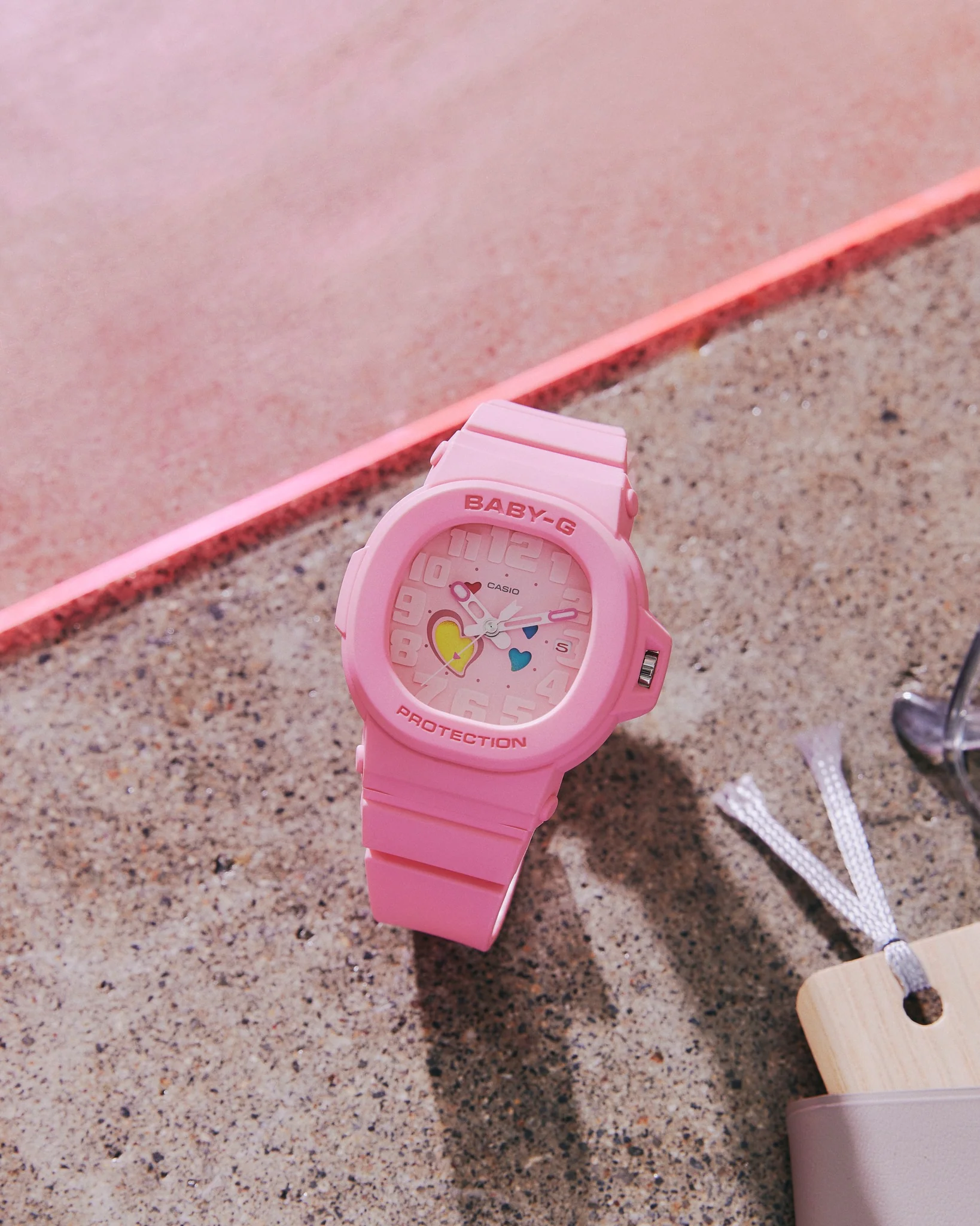 CASIO BABY-G BGA-10-4ADR PLAYFUL HEARTS ANALOG WOMEN WATCH - Image 4