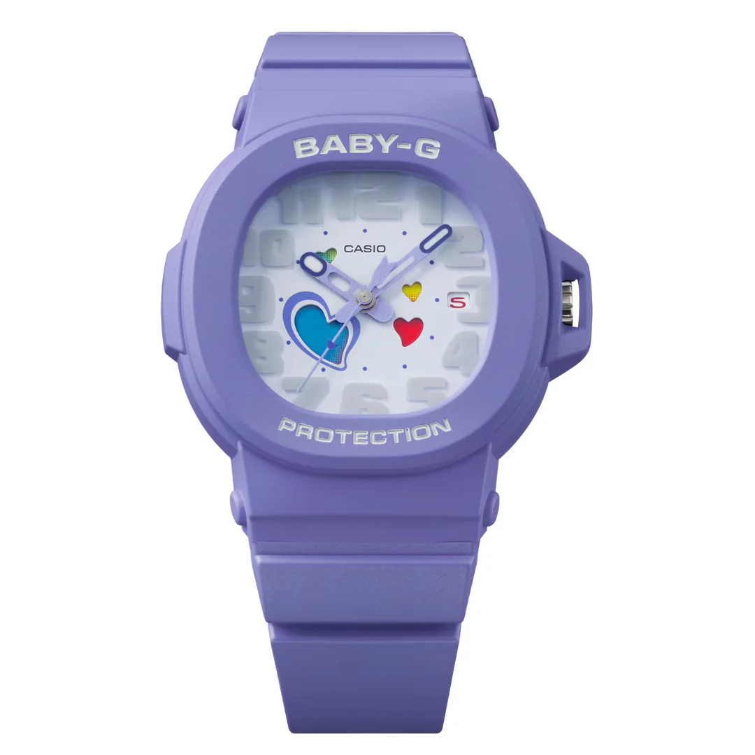 CASIO BABY-G BGA-10-6ADR PLAYFUL HEARTS ANALOG WOMEN WATCH - Image 2