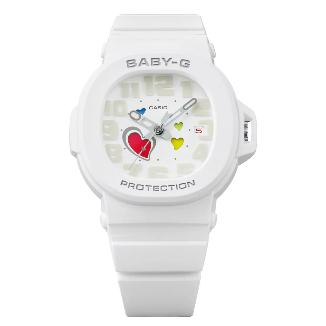 CASIO BABY-G BGA-10-7ADR PLAYFUL HEARTS ANALOG WOMEN WATCH - Image 2