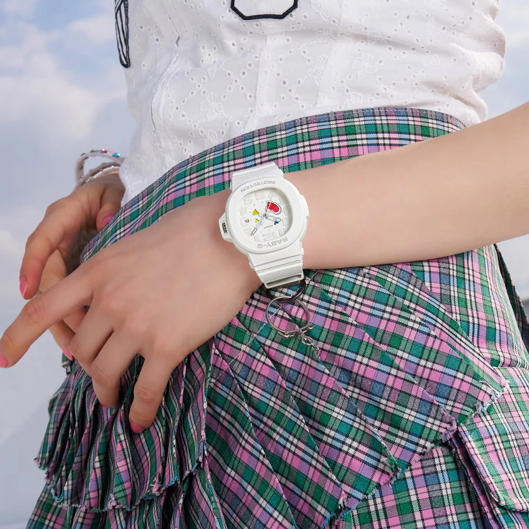 CASIO BABY-G BGA-10-7ADR PLAYFUL HEARTS ANALOG WOMEN WATCH - Image 3
