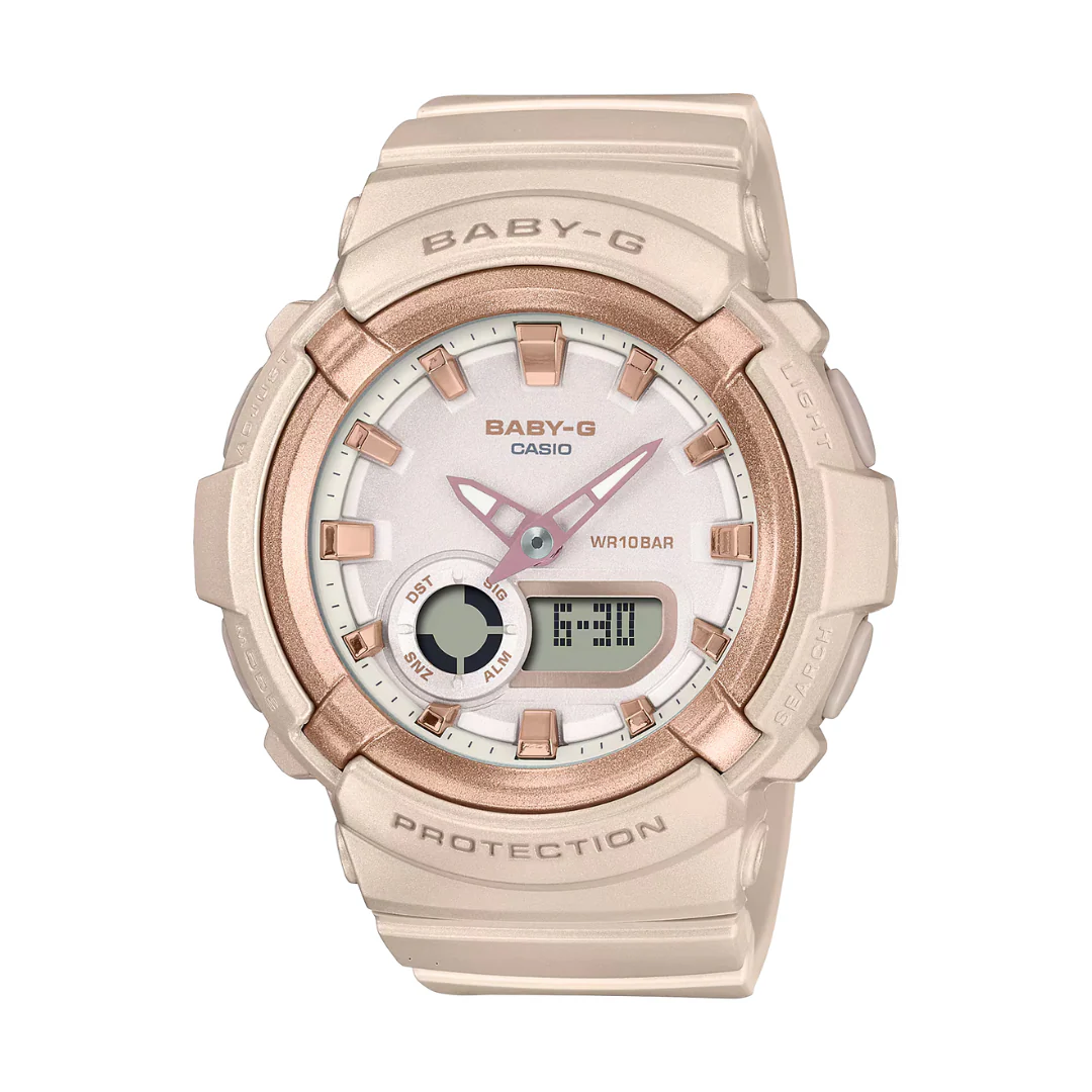 CASIO BABY-G BGA-280BA-4ADR ANALOG-DIGITAL BEIGE WATCH