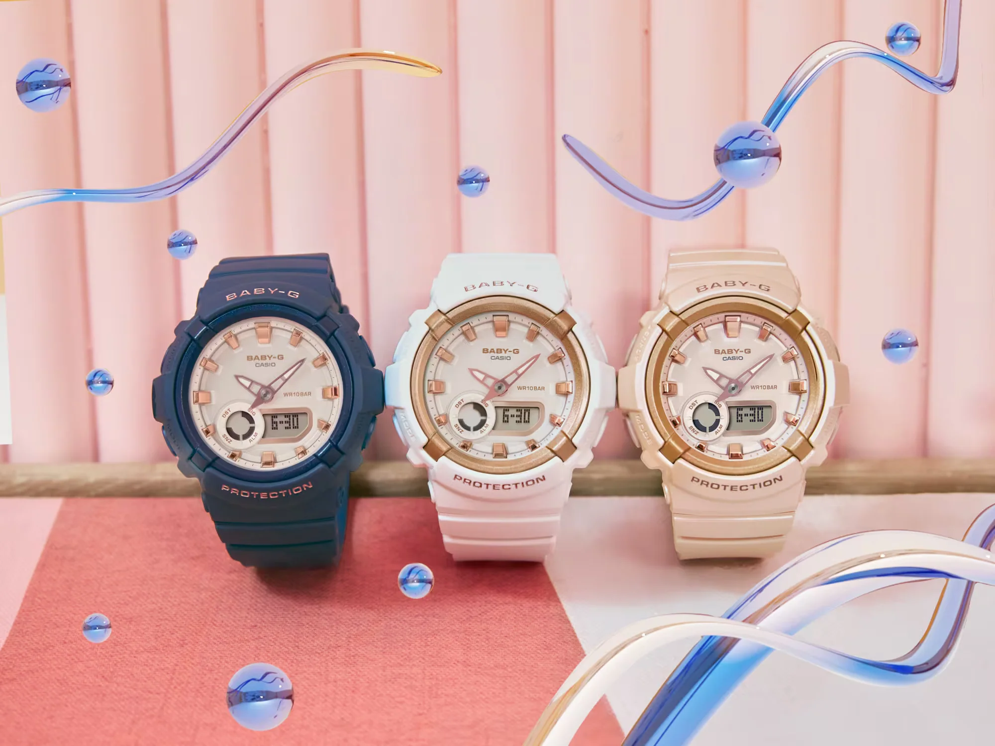 CASIO BABY-G BGA-280BA-4ADR ANALOG-DIGITAL BEIGE WATCH - Image 6
