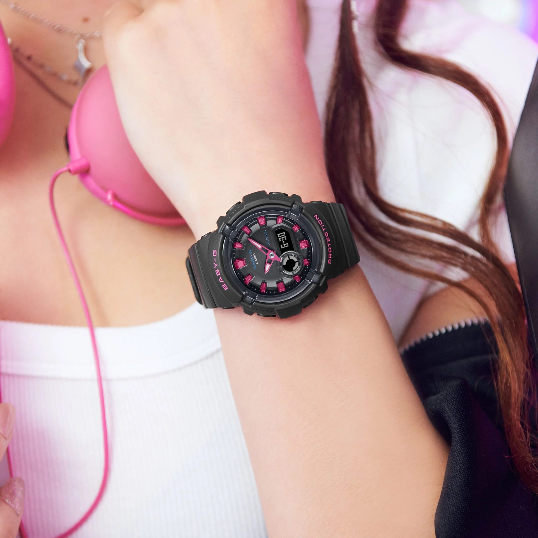 CASIO BABY-G BGA-280DN-1ADR ANALOG-DIGITAL BLACK WATCH - Image 3