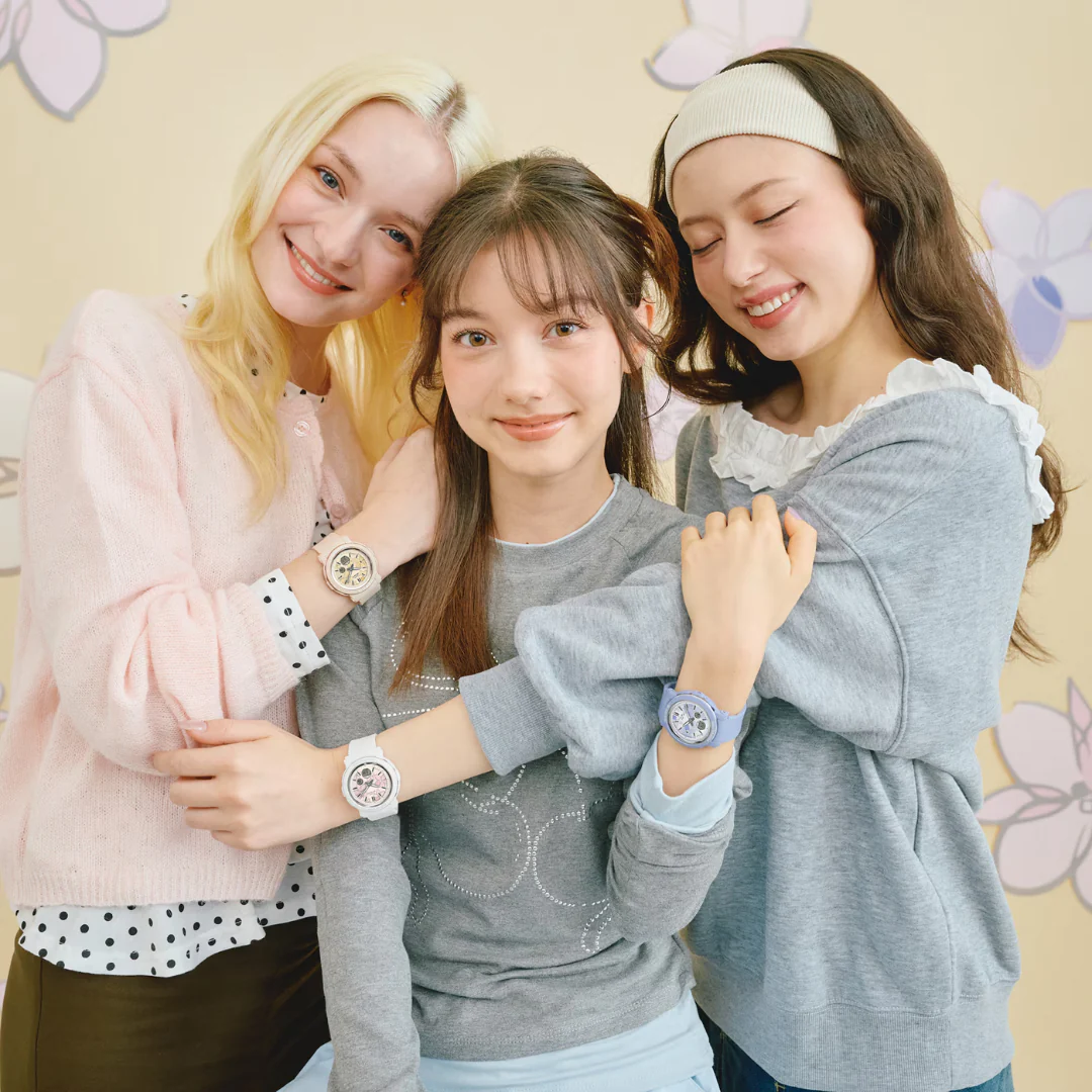 CASIO BABY-G BGA-290FL-7ADR FLOWER ANALOG-DIGITAL WHITE WATCH - Image 8