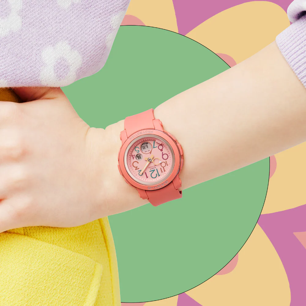 CASIO BABY-G BGA-290PA-4ADR ORANGE WOMEN WATCH - Image 3