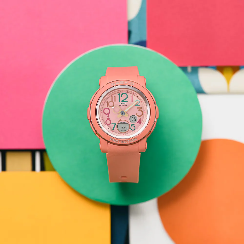 CASIO BABY-G BGA-290PA-4ADR ORANGE WOMEN WATCH - Image 4