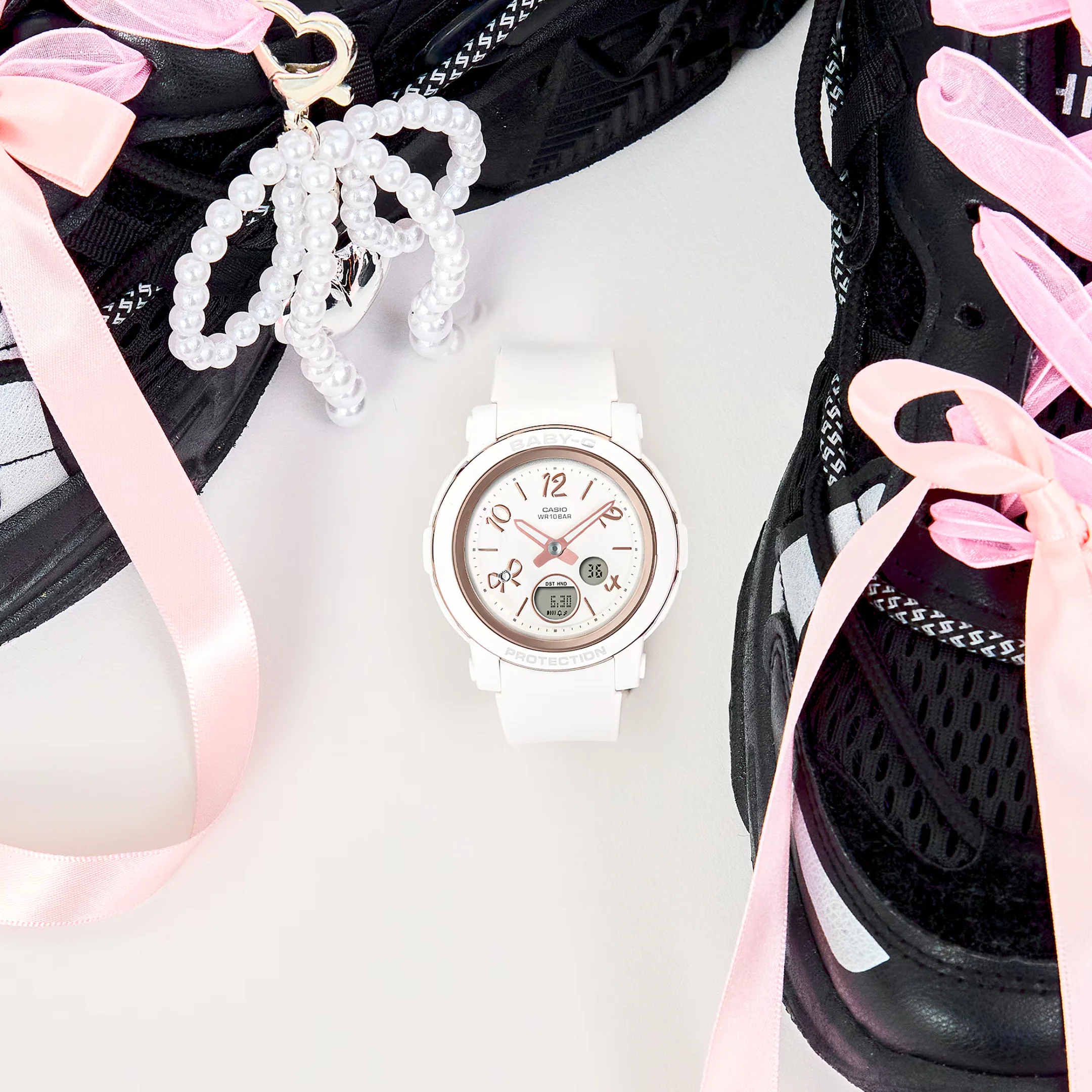CASIO BABY-G BGA-290RA-7ADR RIBBON WHITE WOMEN WATCH - Image 3
