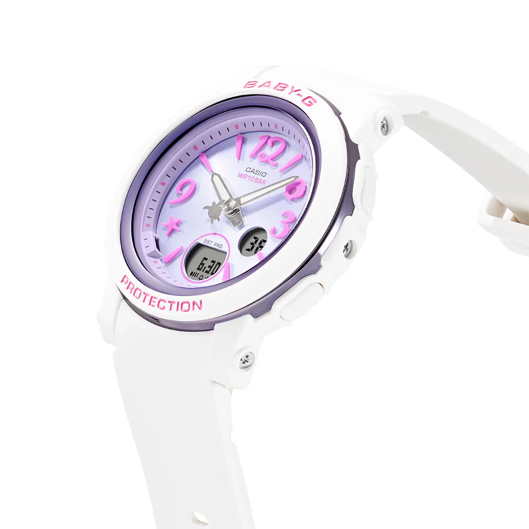 CASIO BABY-G BGA-290US-6ADR SEA ELEMENTS WHITE WOMEN WATCH - Image 2