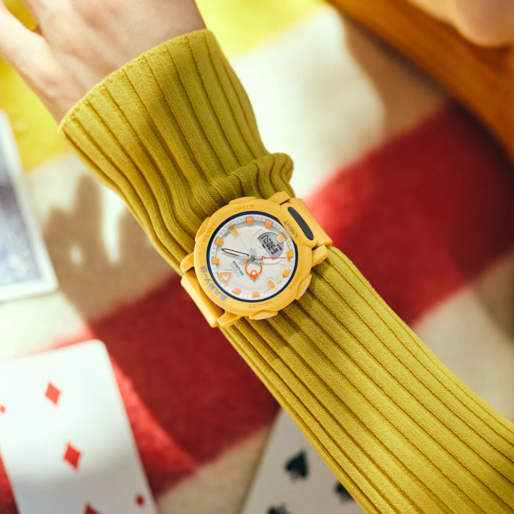 CASIO BABY-G BGA-310RP-9ADR YELLOW WOMEN WATCH - Image 2