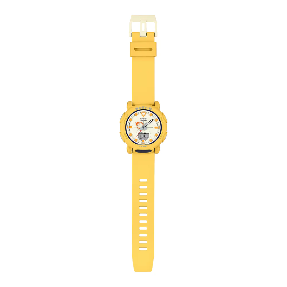CASIO BABY-G BGA-310RP-9ADR YELLOW WOMEN WATCH - Image 3