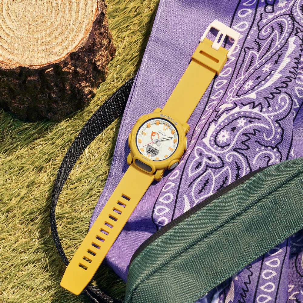 CASIO BABY-G BGA-310RP-9ADR YELLOW WOMEN WATCH - Image 4